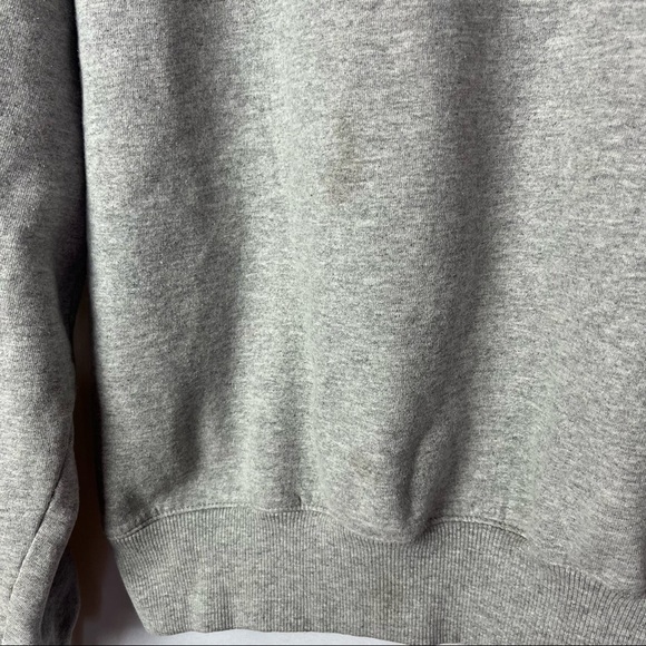 Champion Gray Eco Y2K Crew Neck Pullover Sweatshirt M - Picture 3 of 5